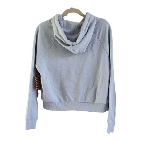 Vans Flying V FT Boxy Sweatshirt Zen Blue Sz S - Picture 2 of 8